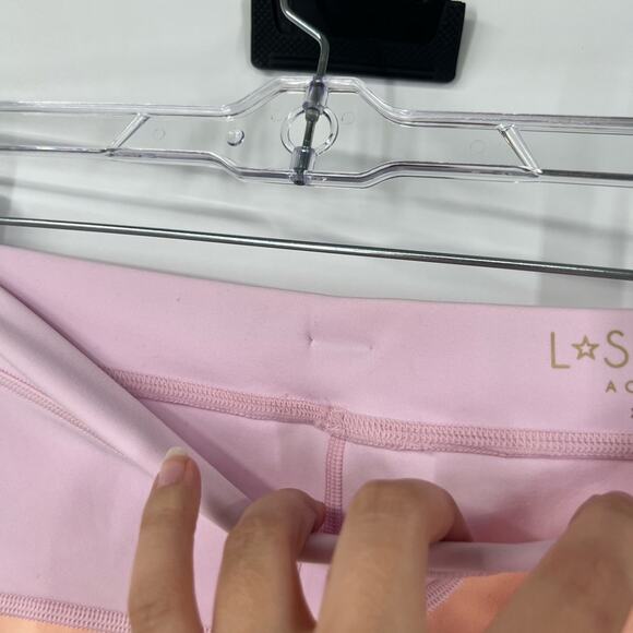 L*Space New Heights Shorts in Sage/Just Peachy/Peony/Bone NWT - Picture 6 of 8